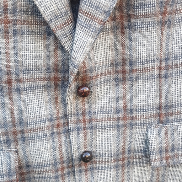 Vintage Andhurst Plaid Jacket Sport Coat - Picture 9 of 9